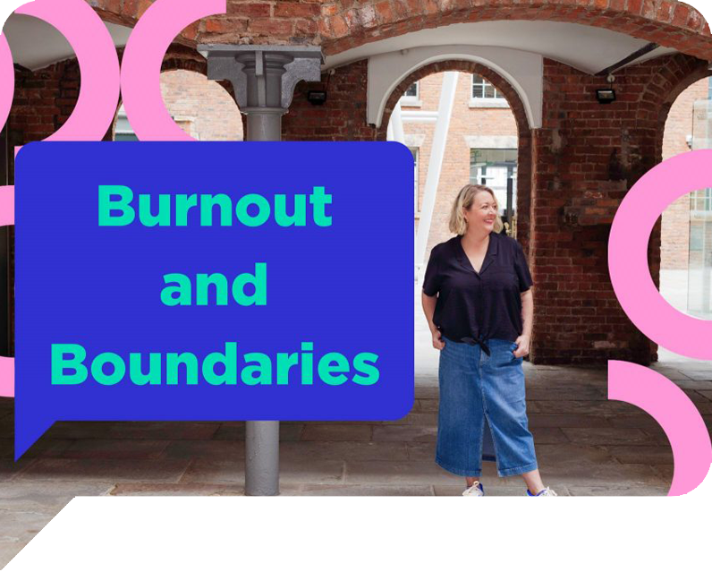burnout and boundaries quote